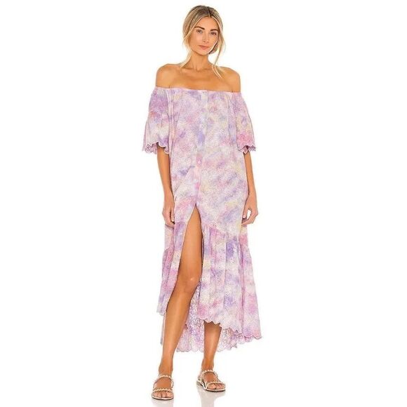 SUNDRESS Sandra Dress EYELET TIE AND DYE - Picture 2 of 12